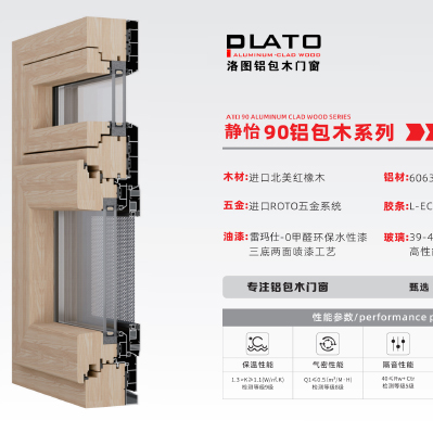 90 Series Aluminum-Clad Wood Doors & Windows