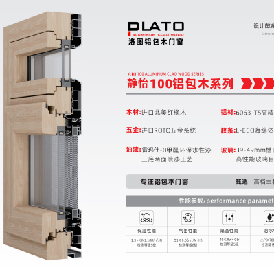 100 Series Aluminum-Clad Wood Doors & Windows